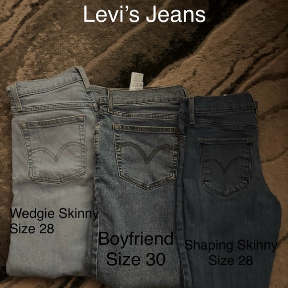 Levi's Women's Light Blue Skinny Jeans - Picture 3 of 5